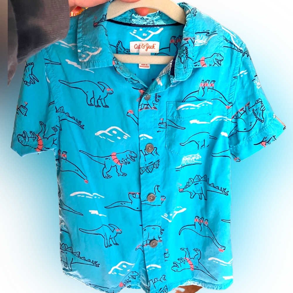 Cat & Jack 🦕 Button-Down 🦖 | 2T